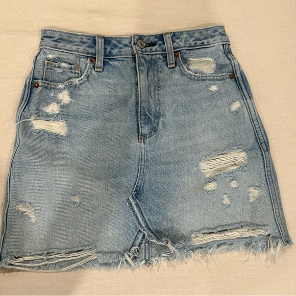 Abercrombie Denim Skirt - Picture 1 of 2